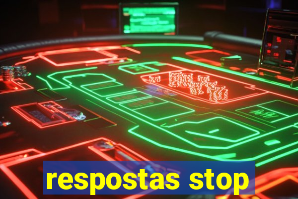 respostas stop